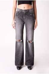 Calça Originals Black Patheph 1855 Lav. Black C/ Puídos