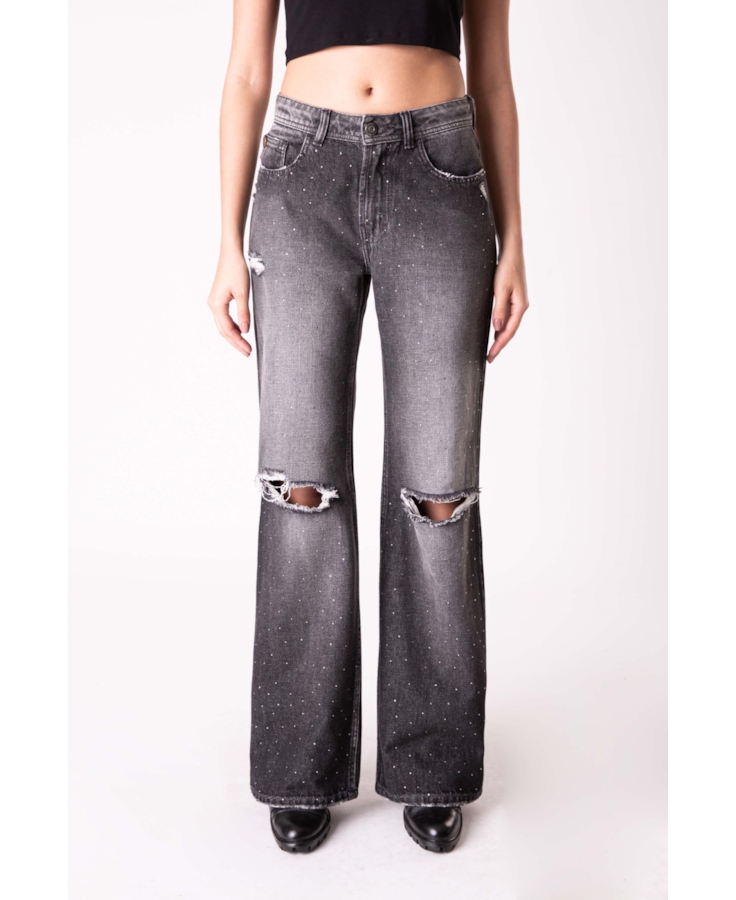 Calça Originals Black Patheph 1855 Lav. Black C/ Puídos