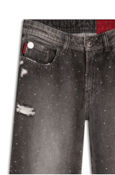 Calça Originals Black Patheph 1855 Lav. Black C/ Puídos