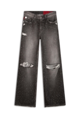 Calça Originals Black Patheph 1855 Lav. Black C/ Puídos