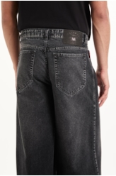 Calça Originals Black Wide Leg 2021-Lav. Black C/ Rebolo