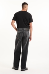 Calça Originals Black Wide Leg 2021-Lav. Black C/ Rebolo