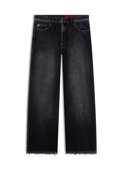 Calça Originals Black Wide Leg 2021-Lav. Black C/ Rebolo