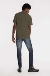 Calça Overcast Elastic Blue 1413 Lav.Escuro C/Tank