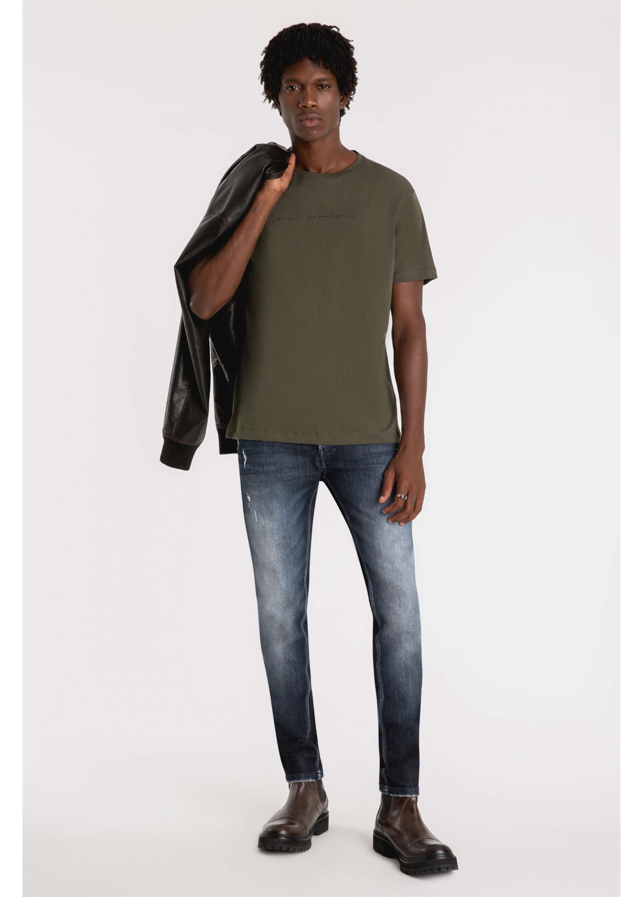 Calça Overcast Elastic Blue 1883-Lav.Escuro C/Rebolo