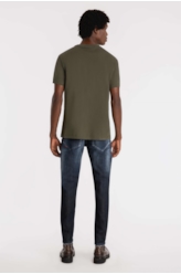 Calça Overcast Elastic Blue 1883-Lav.Escuro C/Rebolo