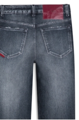 Calça Overcast Elastic Blue Skinny 1413 Lav.Escuro C/Tank