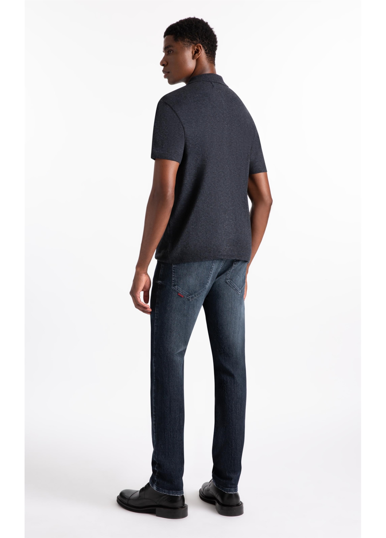 Calça Overcast Elastic Blue Slim Lav. Escuro