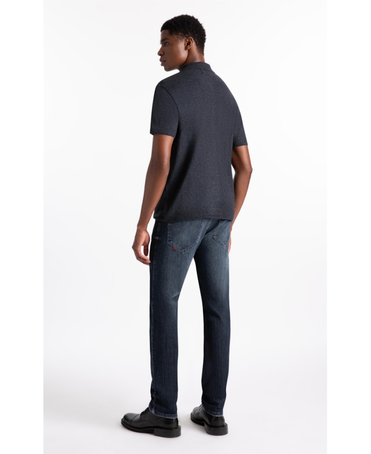Calça Overcast Elastic Blue Slim Lav. Escuro