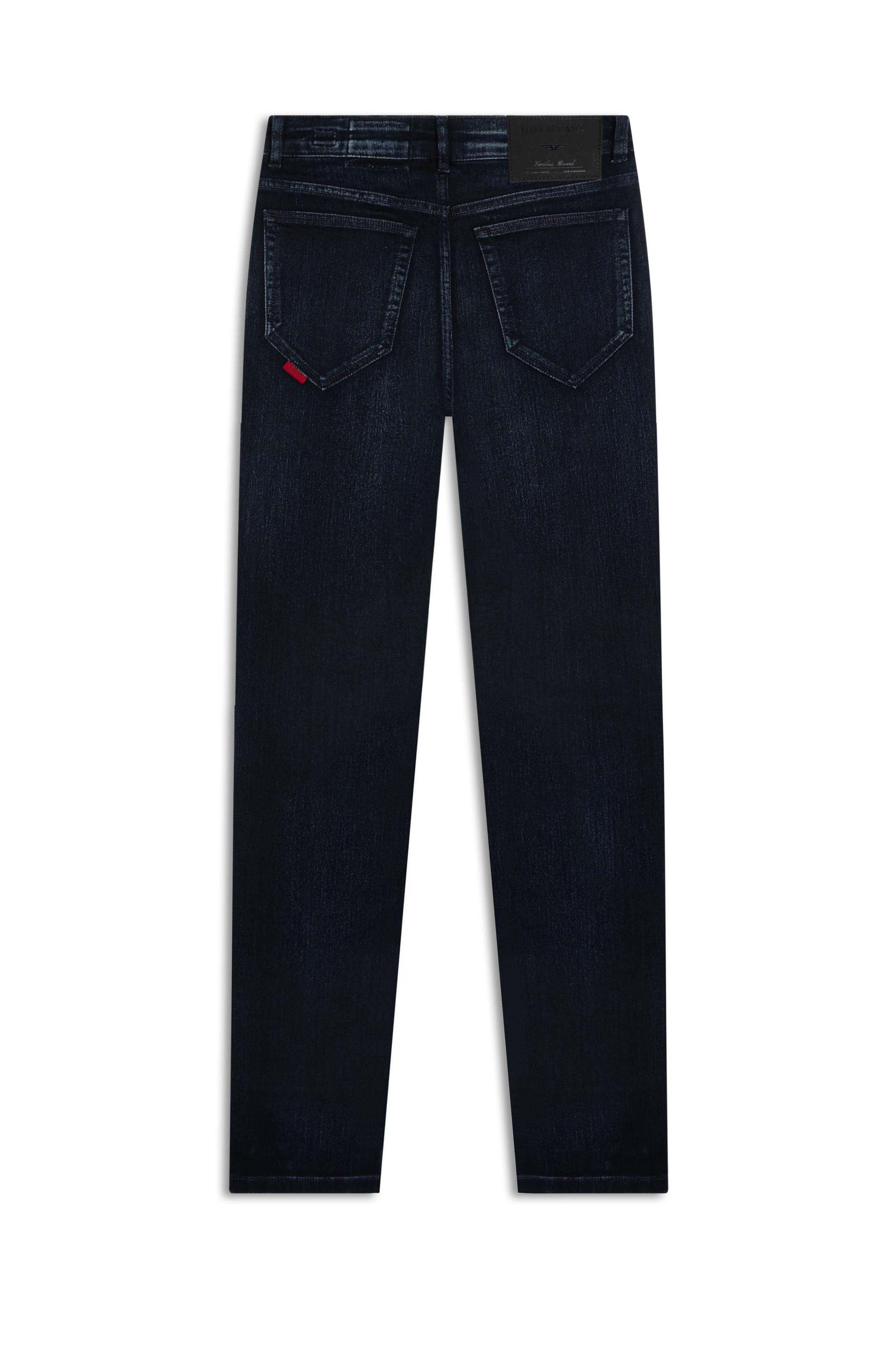 Calça Overcast Elastic Slim 1897-Lav. Escuro C/Resina