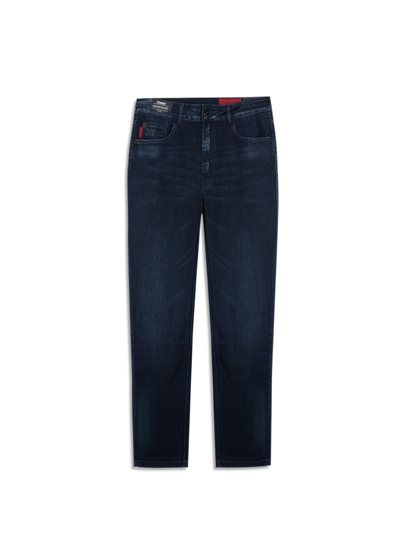 Calça Overcast Elastic Straight 1897-Lav. Escuro C/Resina