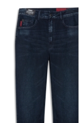 Calça Overcast Elastic Straight 1897-Lav. Escuro C/Resina