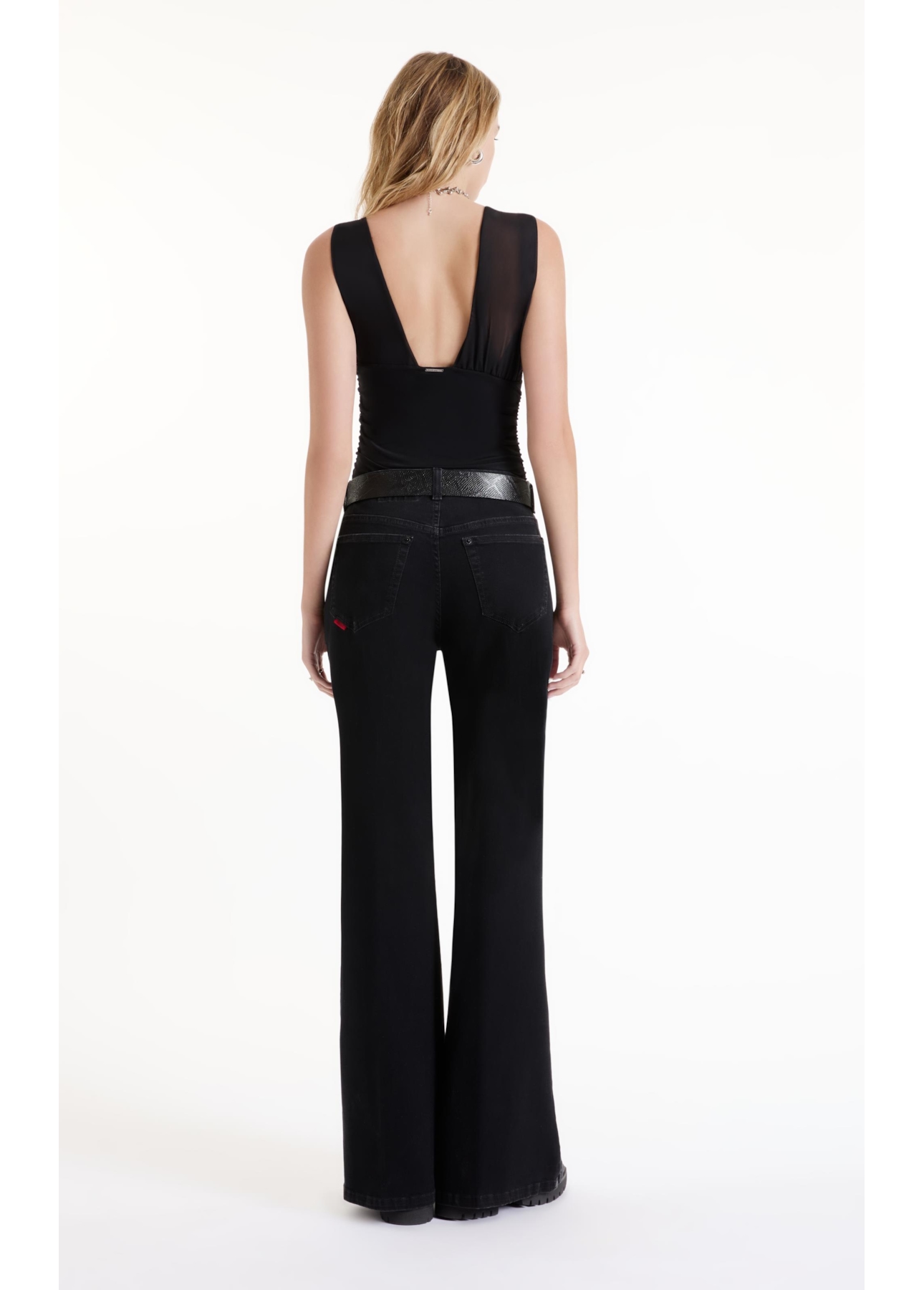 Calça Pacific Black Gisele Patheph Lav.Escuro