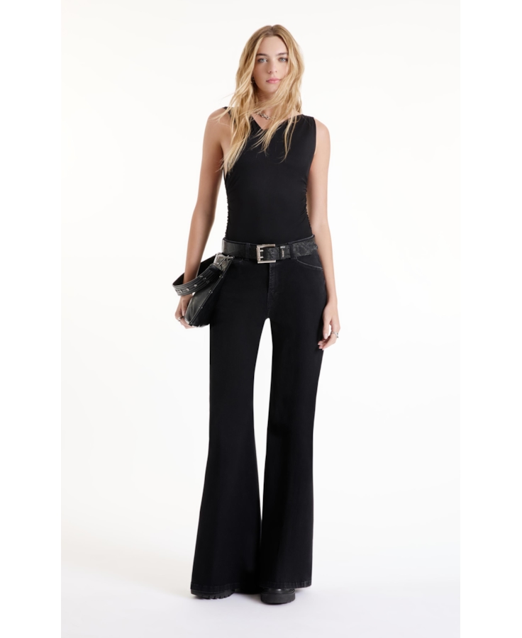 Calça Pacific Black Gisele Patheph Lav.Escuro