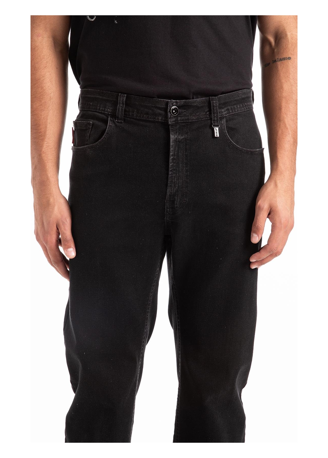 Calça Pacific Black Straight Lav.Black