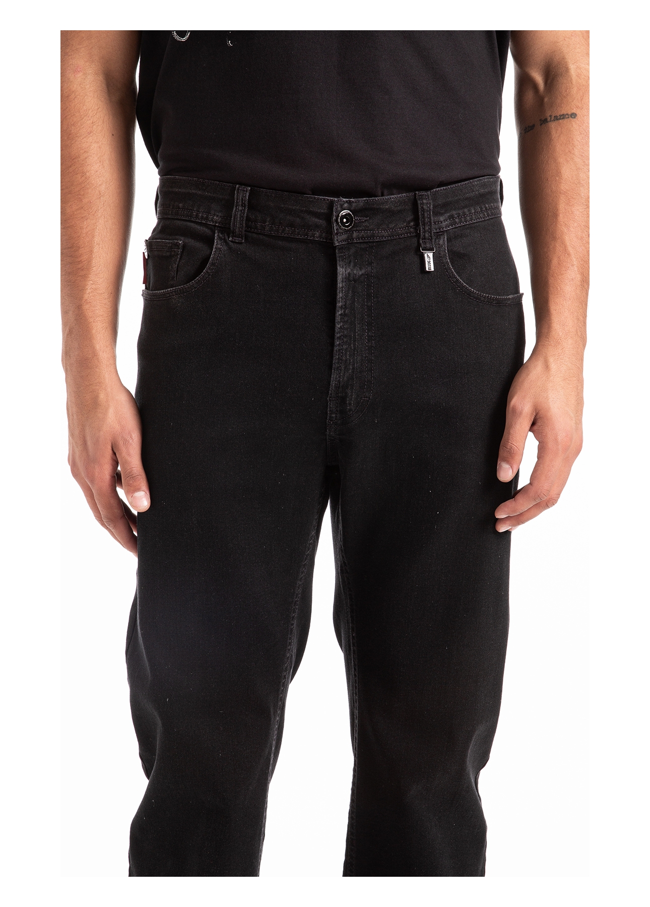 Calça Pacific Black Straight Lav.Black