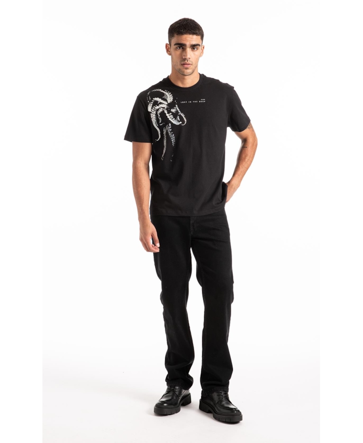 Calça Pacific Black Straight Lav.Black