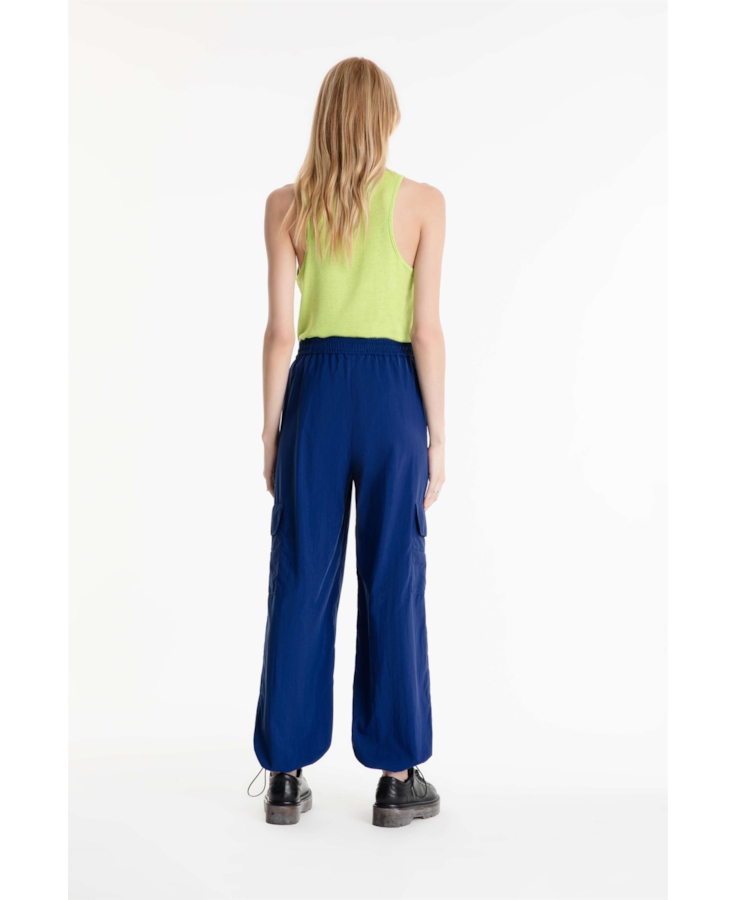 Calça Poliamida Parachute Pants Azul Bic
