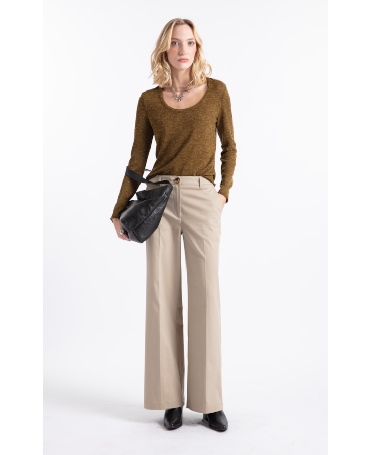 Calça Poppy Patte D´ Eph Alfaiataria Havana
