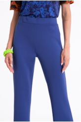 Calça Power Fit Flare Long Royal