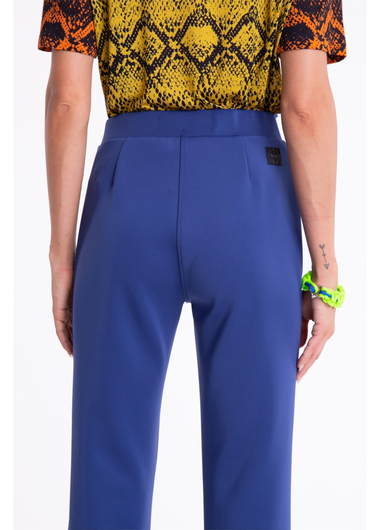 Calça Power Fit Flare Long Royal