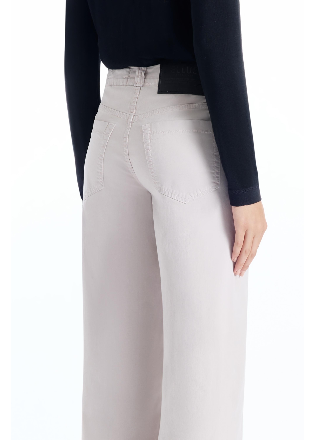 Calça Power Wide Leg Carpinteiro Silver