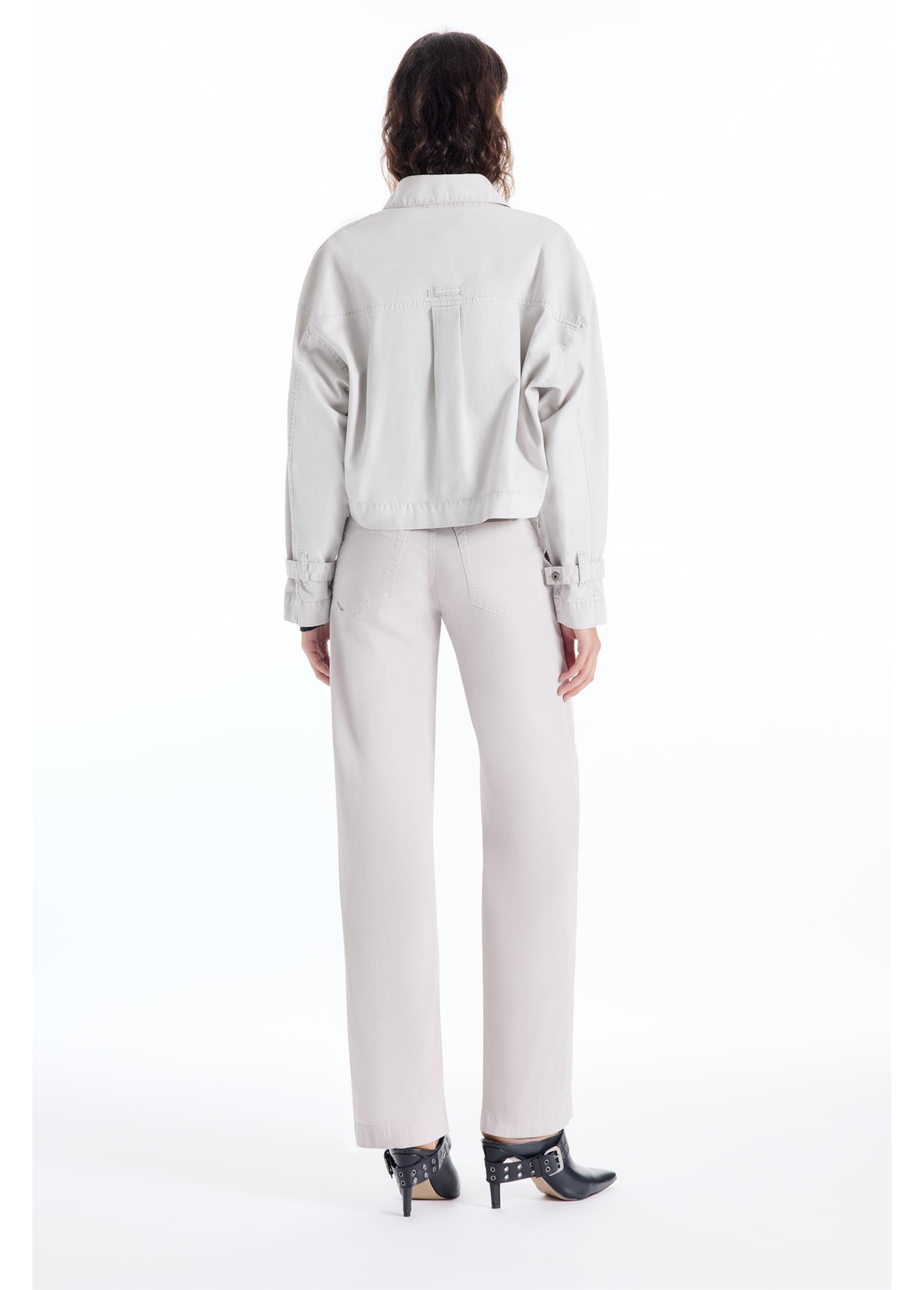 Calça Power Wide Leg Carpinteiro Silver