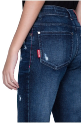 Calça Preppy Comfort Power 1250 Lav.Medio C/ Used