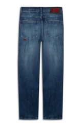 Calça Preppy Dark Flame 1929 Lav. Escuro C/ Grampos