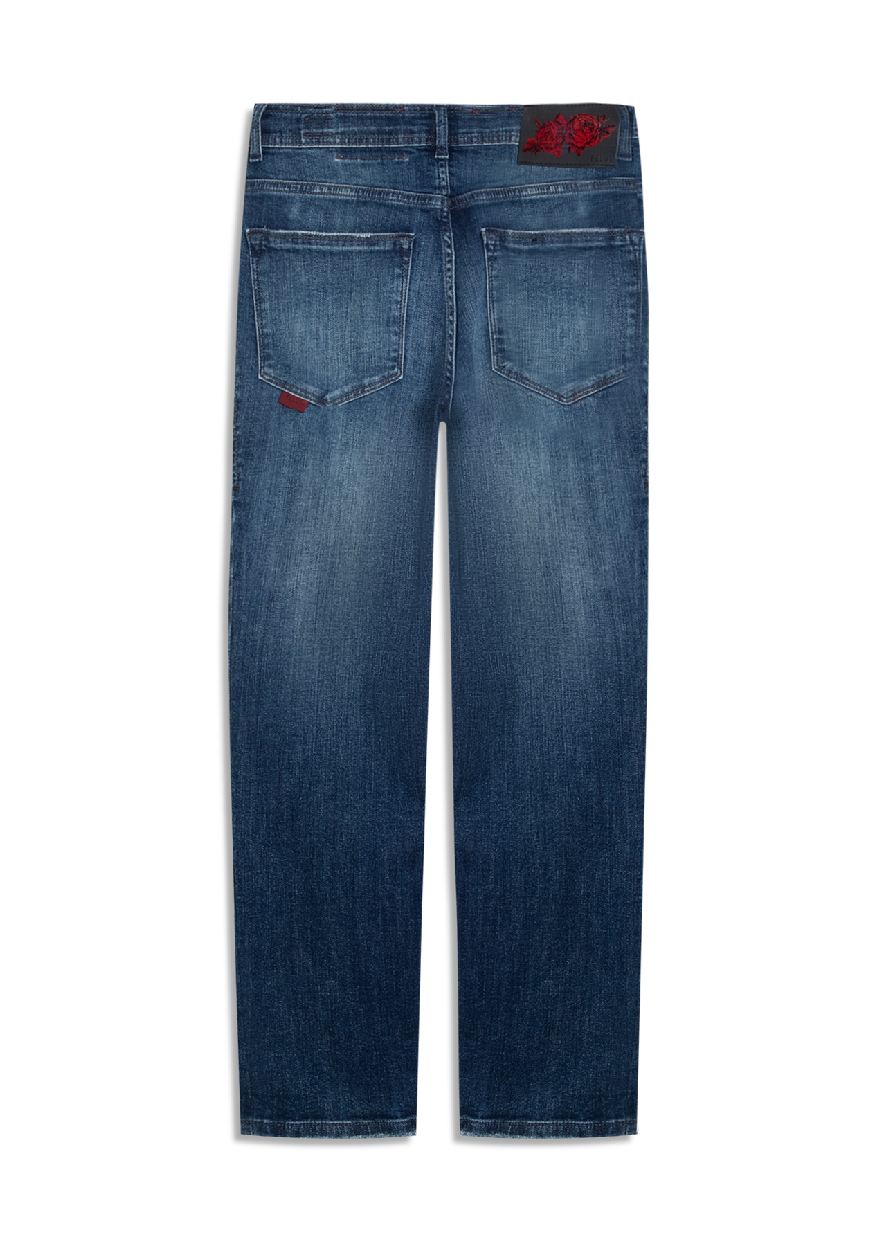 Calça Preppy Dark Flame 1929 Lav. Escuro C/ Grampos