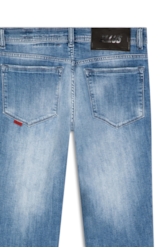 Calça Preppy Dark Flame Claro C/ Used