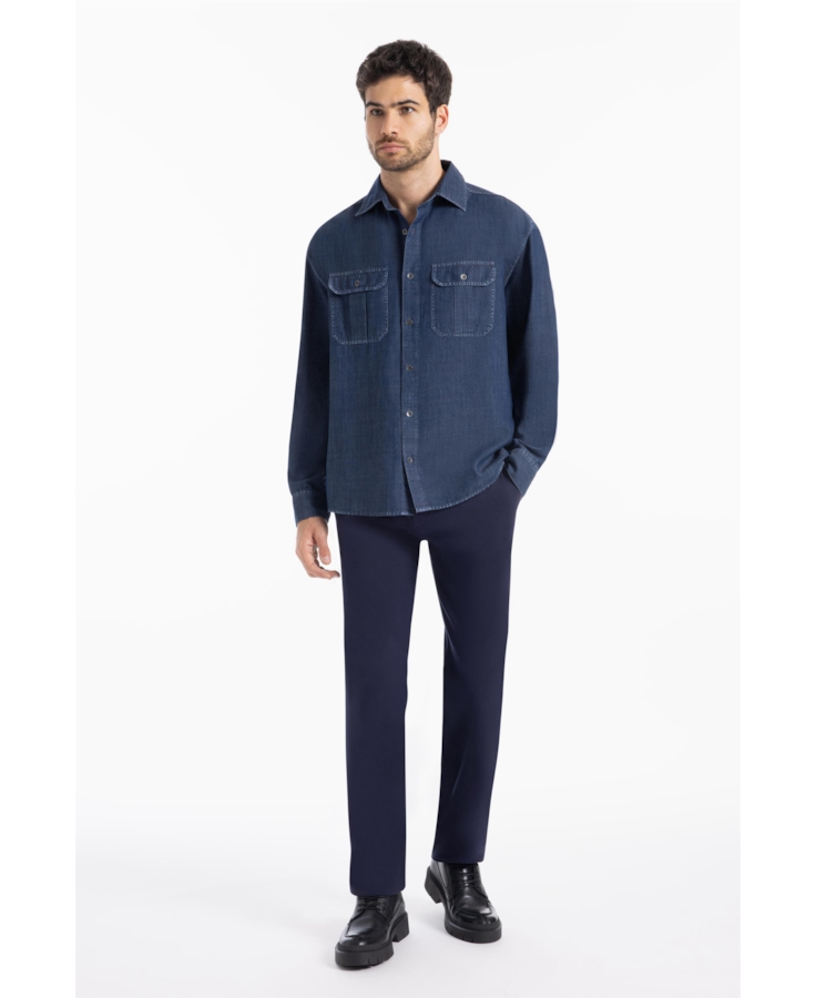 Calça Roma Classic Dark Navy