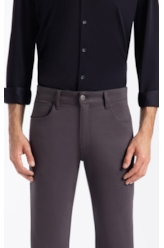 Calça Roma Classic Five Cinza Medio