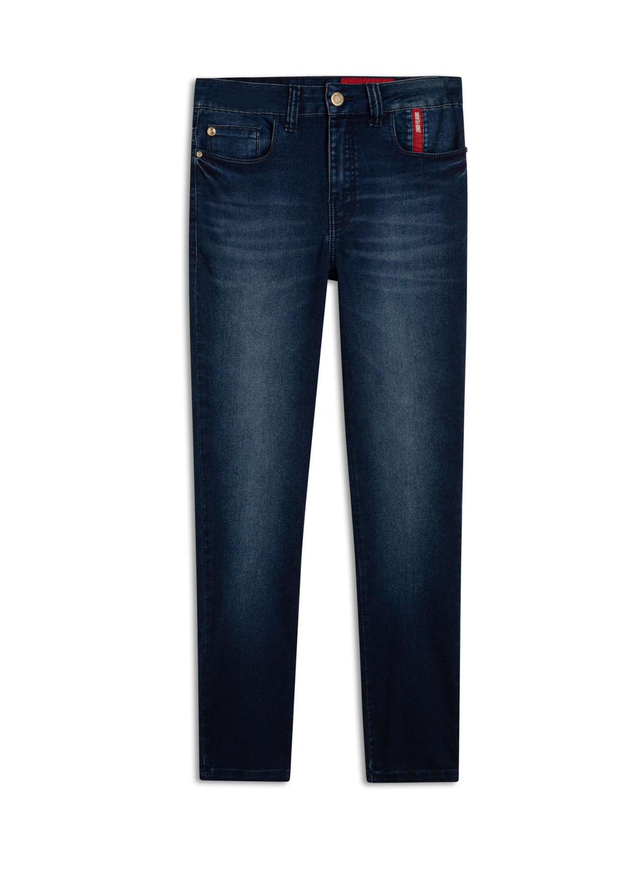Calça Royal Elastic Gisele Skinny Lav.Escuro