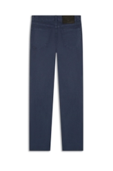 Calça Sarja Diagonal Slim Marinho