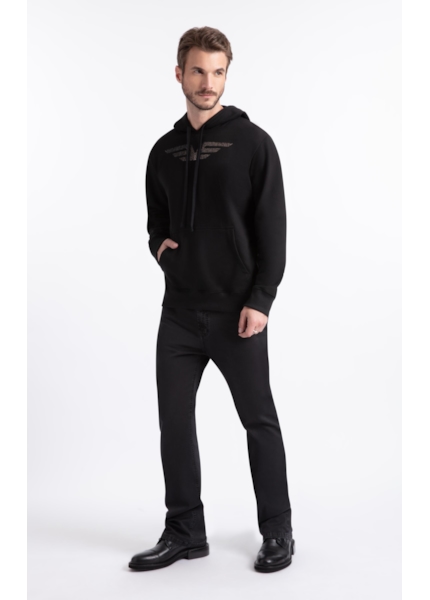 Calça Sarja Rain Boot Cut Plumbo
