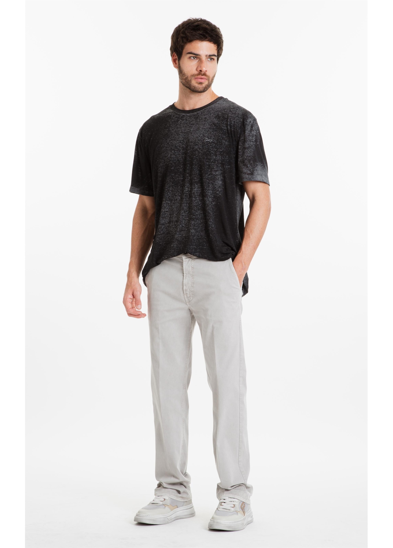 Calça Sarja Rain Bootcut Silver