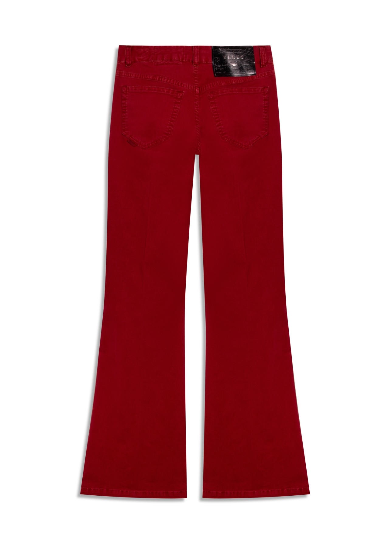 Calça Sarja Rain Flare Vinho