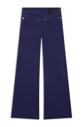Calça Sarja Rain Low Rise Patt d Eph Cargo Purple Blue