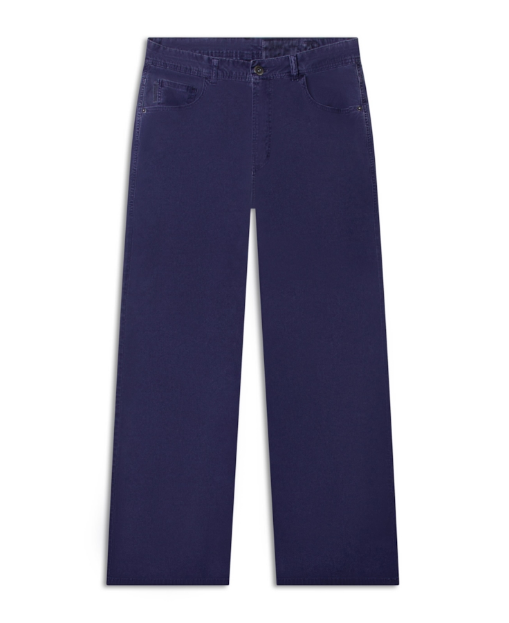 Calça Sarja Rain Patheph 5 Pockets Purple Blue