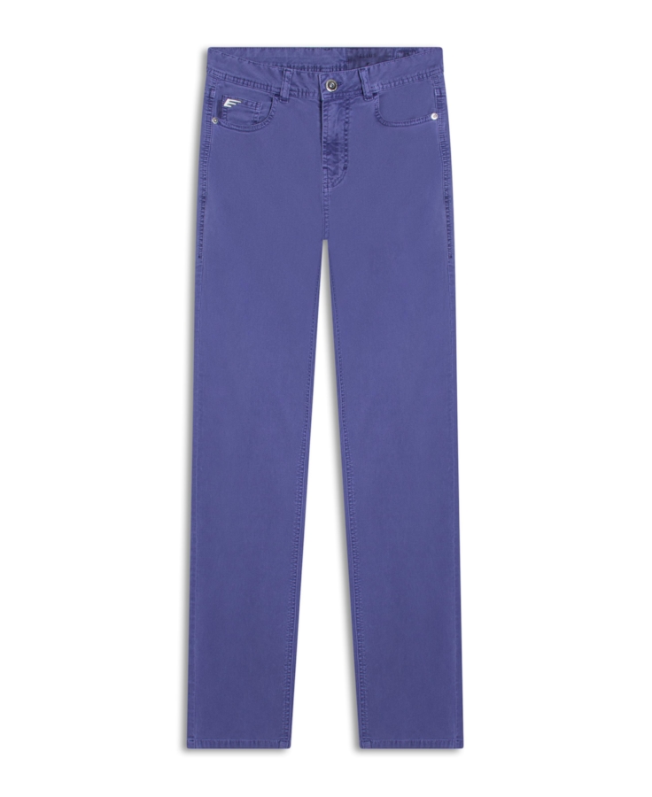 Calça Sarja Rain Slim 5 Pockets Azul Jeans