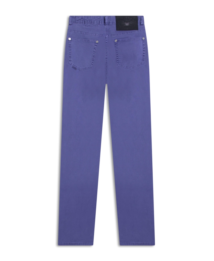 Calça Sarja Rain Slim 5 Pockets Azul Jeans