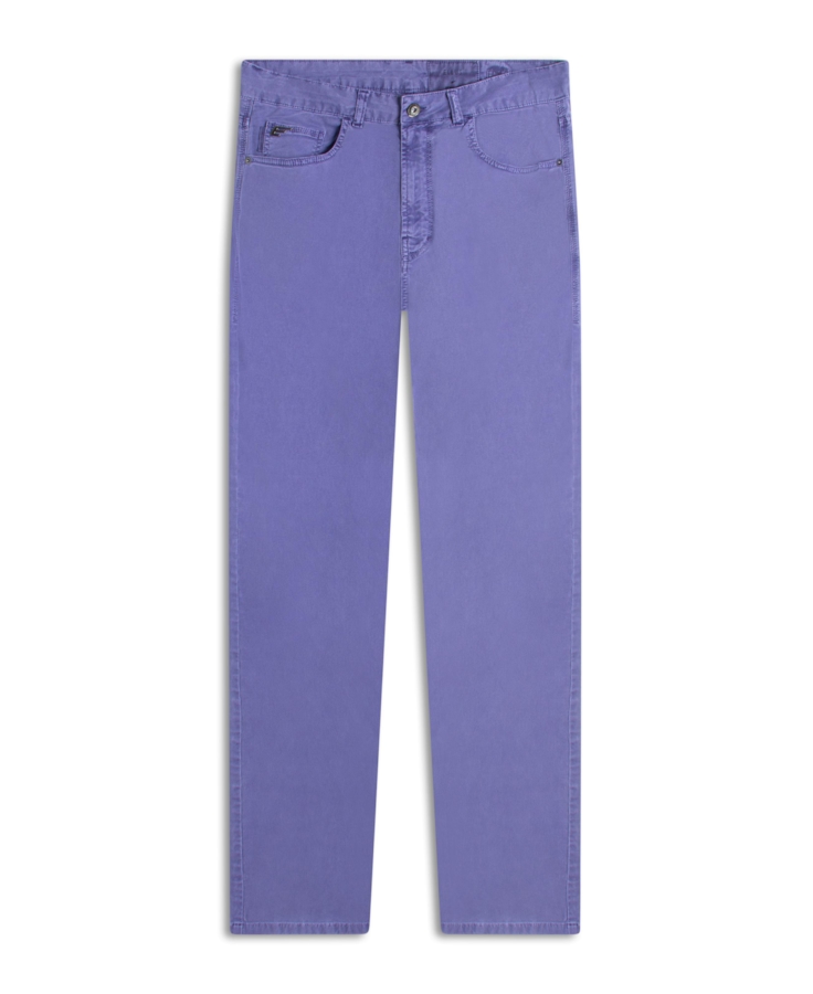 Calça Sarja Rain Slim 5 Pockets Azul Jeans
