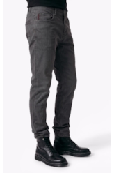 Calça Sarja Rain Slim 5 Pockets Cinza Medio
