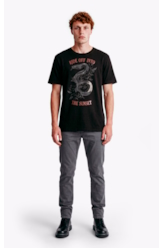 Calça Sarja Rain Slim 5 Pockets Cinza Medio