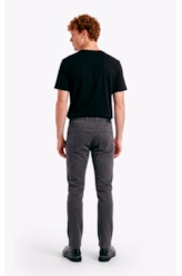 Calça Sarja Rain Slim 5 Pockets Cinza Medio