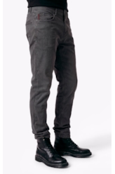 Calça Sarja Rain Slim 5 Pockets Cinza Medio