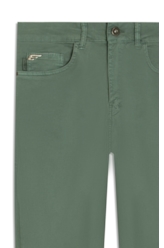 Calça Sarja Rain Slim 5 Pockets Verde Army