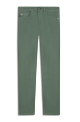 Calça Sarja Rain Slim 5 Pockets Verde Army