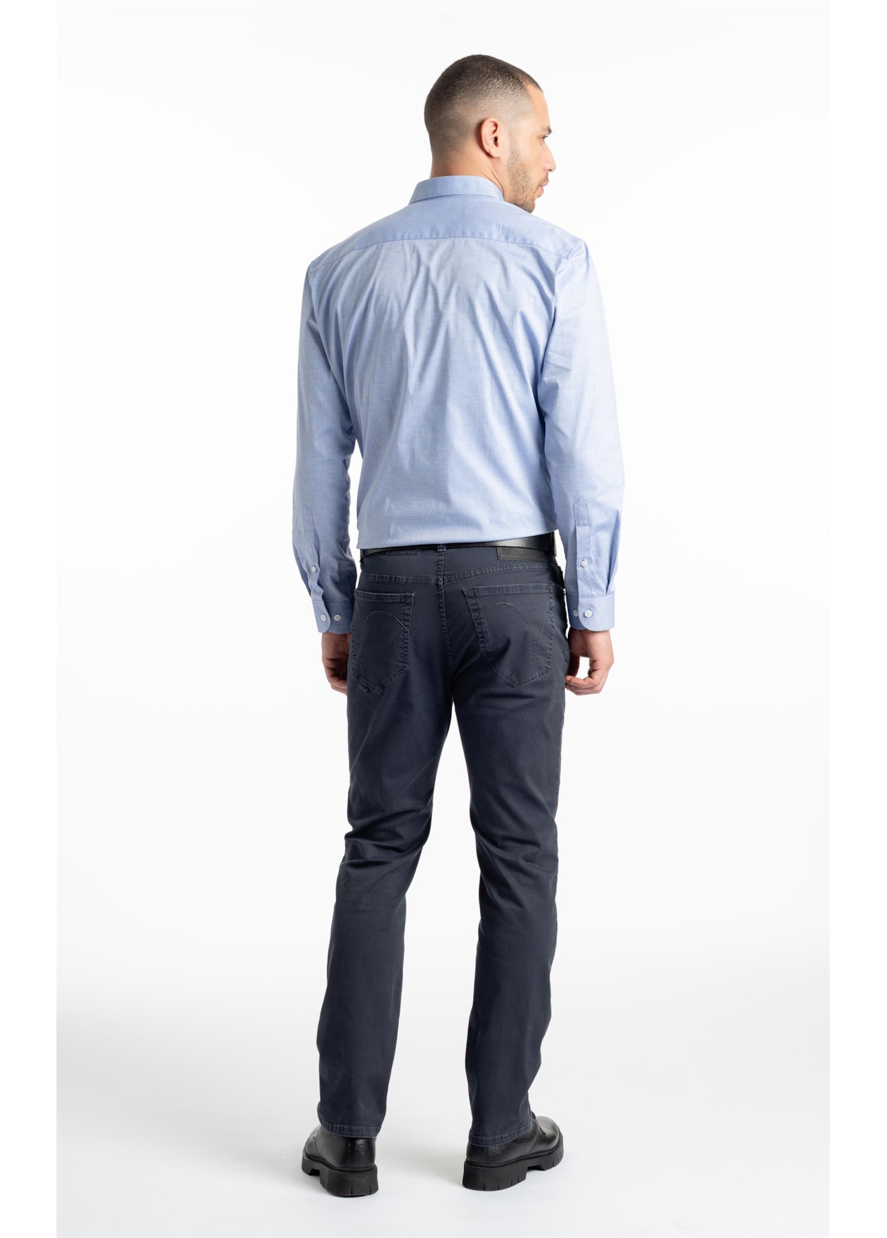 Calça Sarja Rain Slim Blue Grey